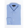 Chemise fil à fil bleu ciel coupe ajustée