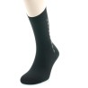 Chaussettes Perrin Sans élastique Coton fil d'écosse Noir