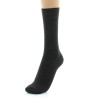 Chaussettes Perrin fines confort Laine peignée marron