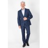pantalon bleu marine en laine