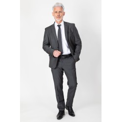 pantalon de costume gris
