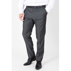 pantalon en laine gris