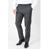 pantalon en laine gris