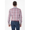 Chemise à carreaux coupe ajustée