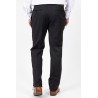 Pantalon anthracite tissu Marzotto, l'excellence du tissus italien