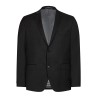 Veste en laine anthracite traité anti tâches, infroissable