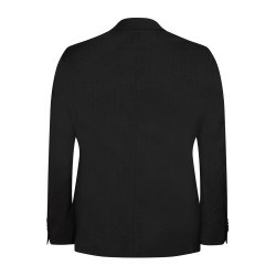 Veste anthracite coupe ajustée tissu Marzotto
