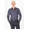 Chemise à fleurs marine imprimé chic et tendance