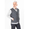 Blouson matelassé sans manches gris