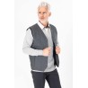 Blouson matelassé sans manches gris