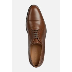 paire de chaussures icaopo de geox en cuir marron