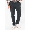 Chino vert en coton stretch