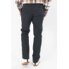 Chino vert en coton stretch coupe ajustée