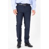 Pantalon marine en laine super 100