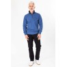 Sweat bleu en coton