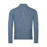 pull bleu laine mélangée Bayard