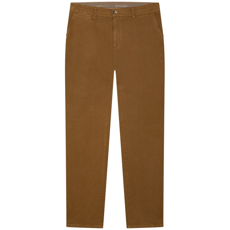pantalon chino marron AH22 Bayard