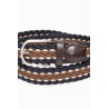 ceinture-tressée-marine-et-marron