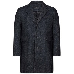manteau en laine marine bayard