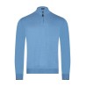 pull bleu coton cachemire bayard