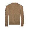 pull col rond coupe droite en laine mélangée