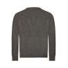 Gilet zippé en laine gris