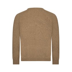cardigan en laine mélangée marron