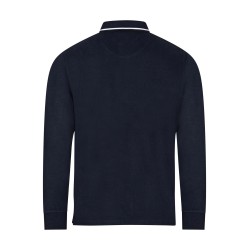polo bleu marine bayard coupe droite bayard