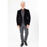 veste velours noir bayard
