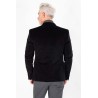 veste velours noir 100% coton bayard