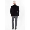 veste en velours noir coupe ajustée bayard