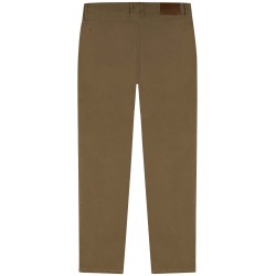 pantalon en toile couleur beige bayard
