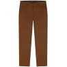 chino couleur brique en coton mélangé bayard