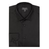 chemise noire coupe ajutée bayard