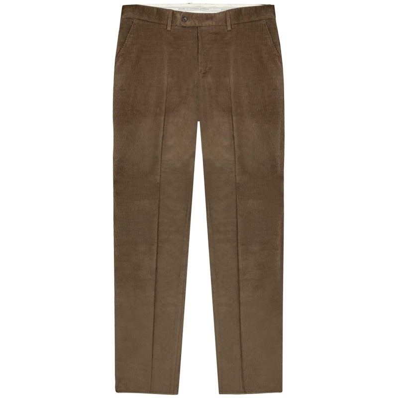 pantalon en velours marron clair bayard