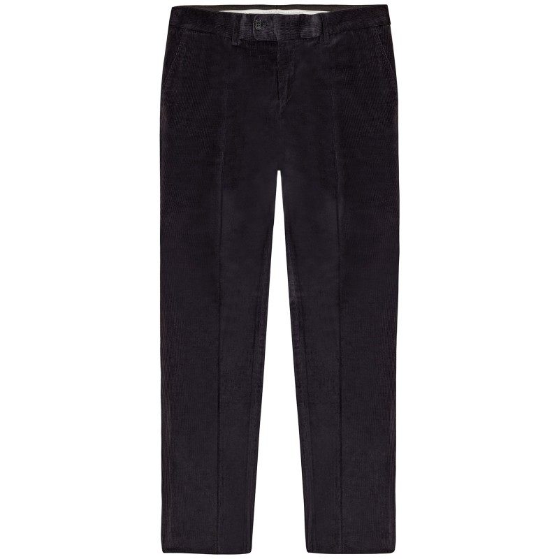 Pantalon en velours bleu marine bayard