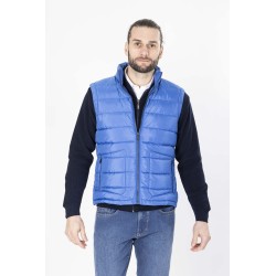 gilet sans manches bleu bayard