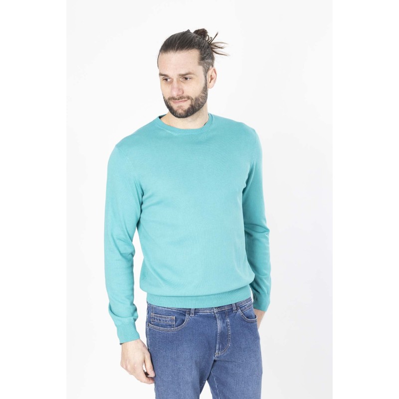 pull col rond vert bayard