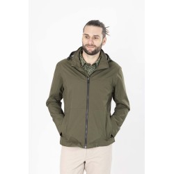 parka courte vert kaki