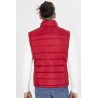gilet matelassé zippé rouge bayard
