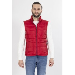doudoune sans manches rouge bayard