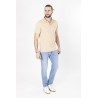 polo manches courtes beige bayard