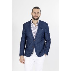 veste bleue blazer