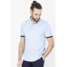 polo en coton bleu ciel bayard