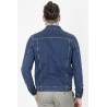 blouson en jean coupe droite