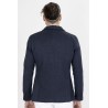 veste blazer marine 100% coton