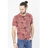 t-shirt imprimé tropical