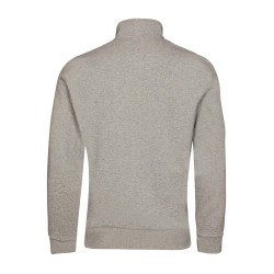 polo manches longues gris clair