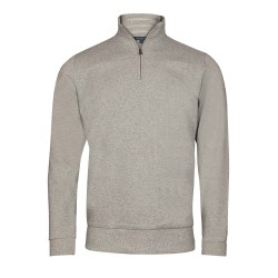 polo uni en coton gris bayard