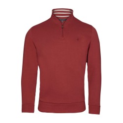 polo col montant rouge bayard